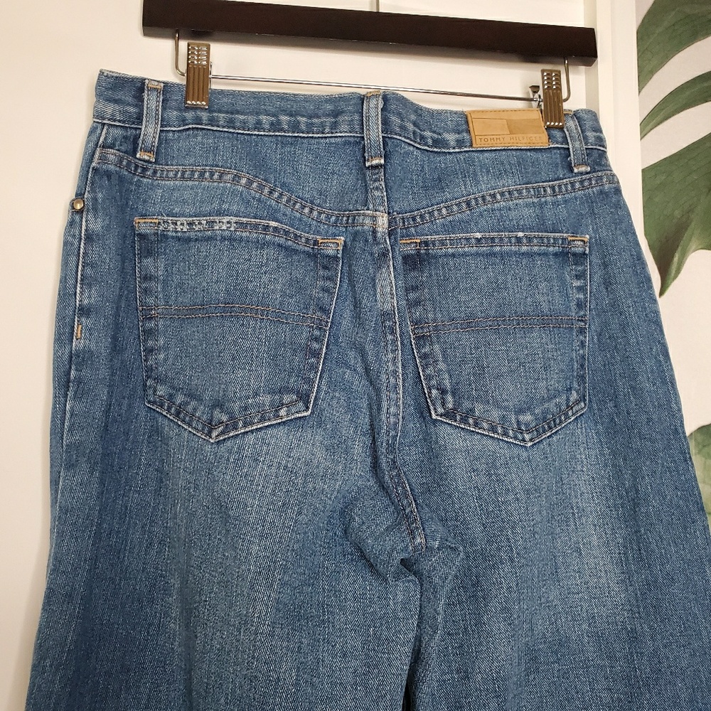 Tommy Hilfiger Vintage 90s Style Boyfriend Jeans High Waisted - Picture 4 of 6